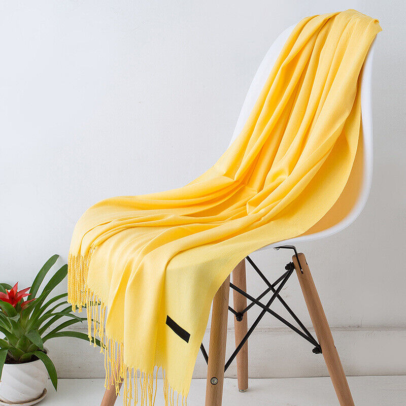 Lange Sjaal | Oversized Wikkel met Franjes