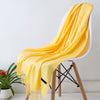 Lange Sjaal | Oversized Wikkel met Franjes