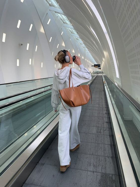 Borsa vintage da donna | ampia borsa a tracolla