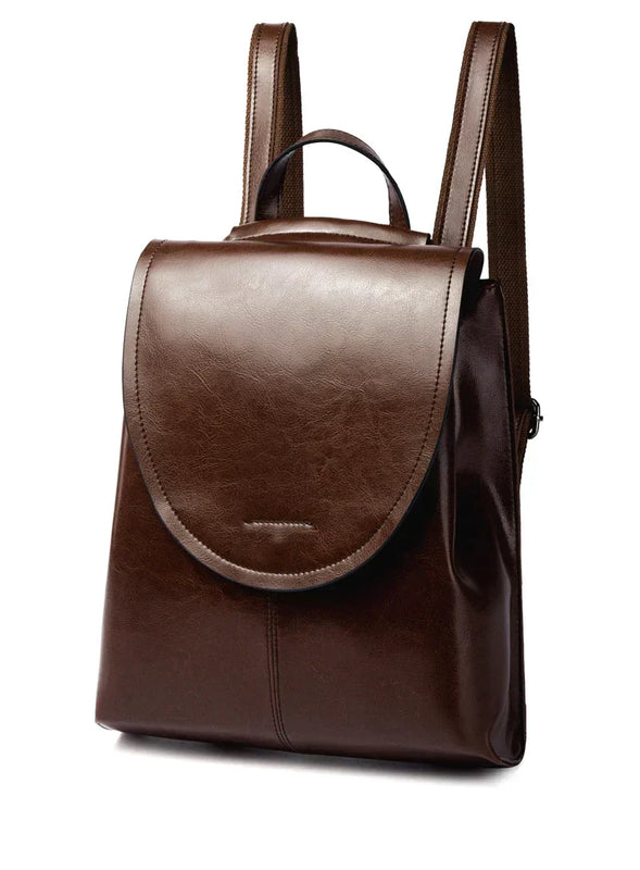 Women's Vegan Leather Backpack | Versatile Daypack for Work & Travel