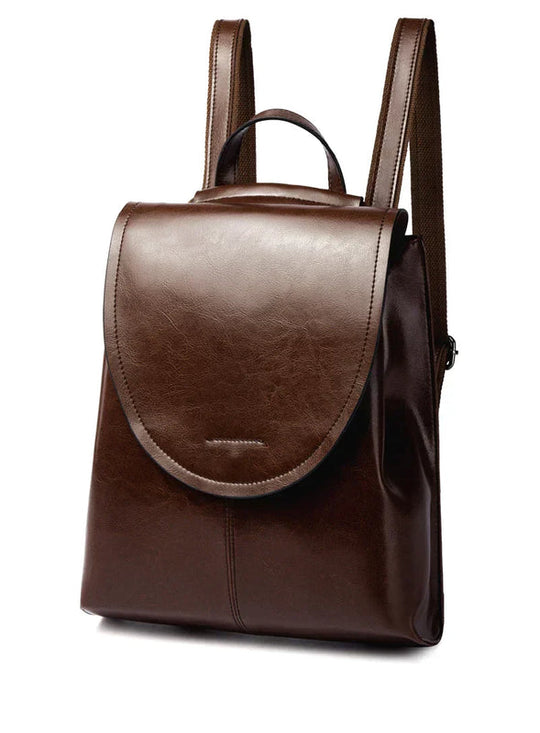 Women's Vegan Leather Backpack | Versatile Daypack for Work & Travel