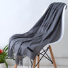 Lange Sjaal | Oversized Wikkel met Franjes