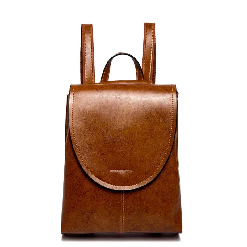 Women's Vegan Leather Backpack | Versatile Daypack for Work & Travel