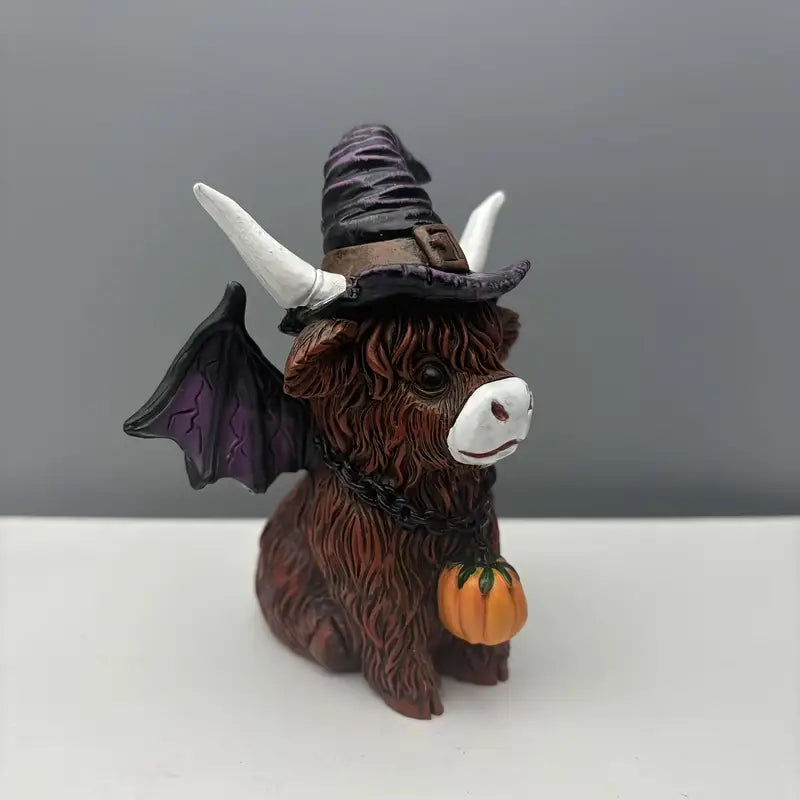 Heks Koe Ornament Decor | Halloween