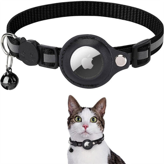 Kat GPS Tracker Halsband | Reflecterende Veiligheid Snelsluiting Huisdier Nekband