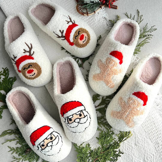 Kerst Thema Pantoffels | Warme Feestdagen Binnen Huisschoenen