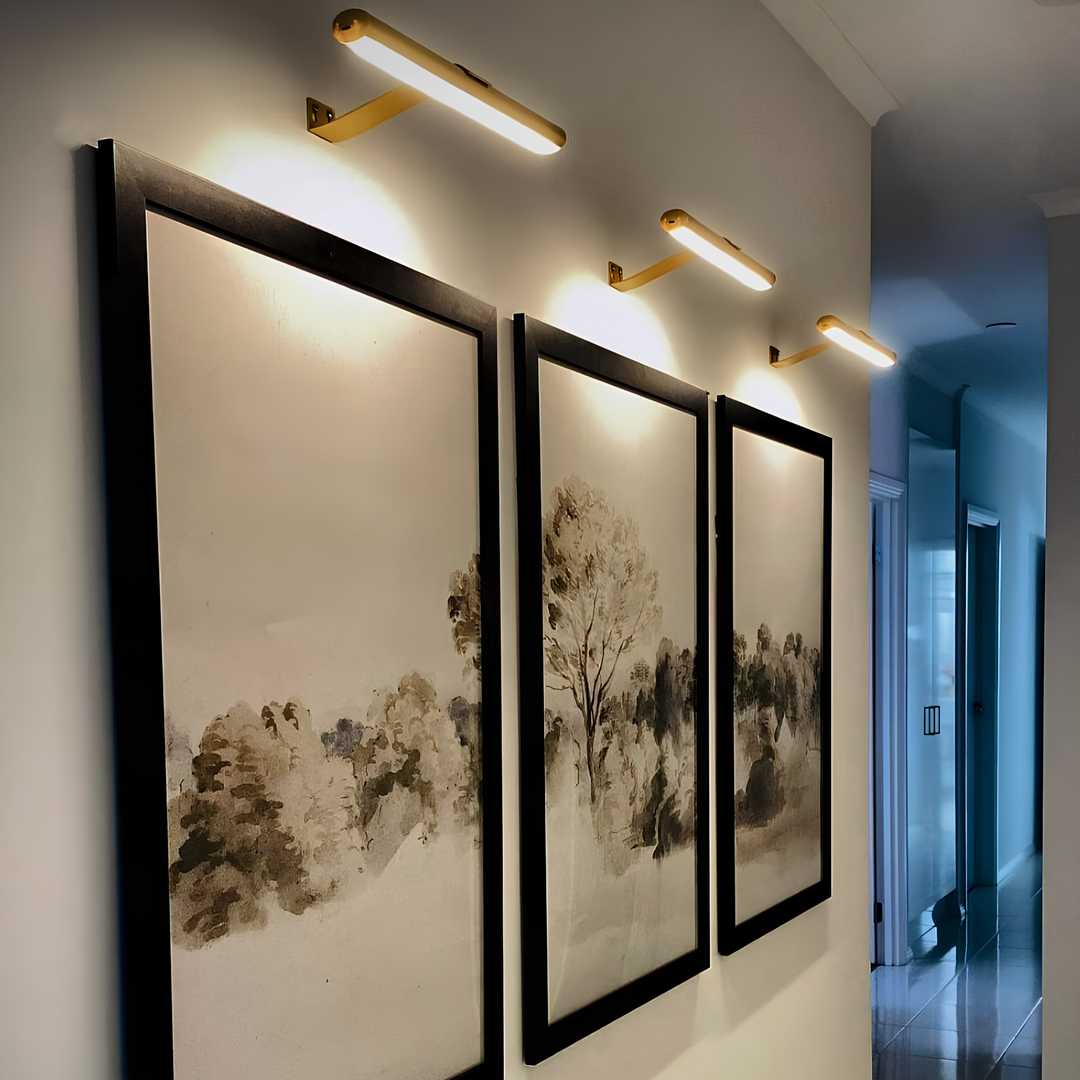 Draadloze Oplaadbare Schilderijlamp | Snoerloze Wandverlichting voor Kunst