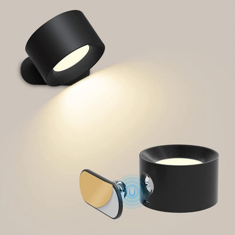 Draadloze Wandlamp | Zelfklevende Oplaadbare Lamp met Verstelbare Kop