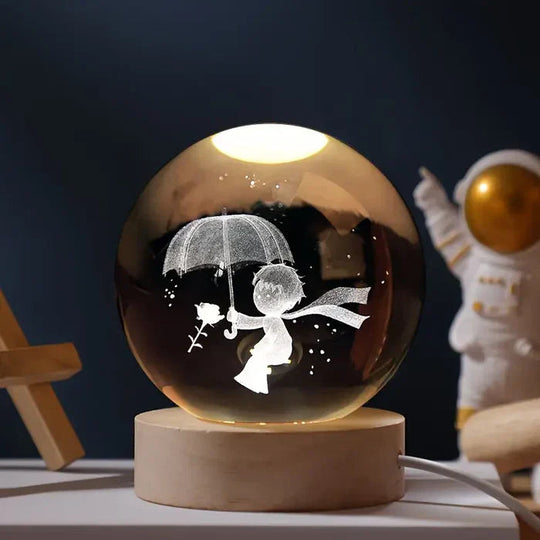 Luminous LED Ball | Rechargeable Lamp for Ambient Lighting