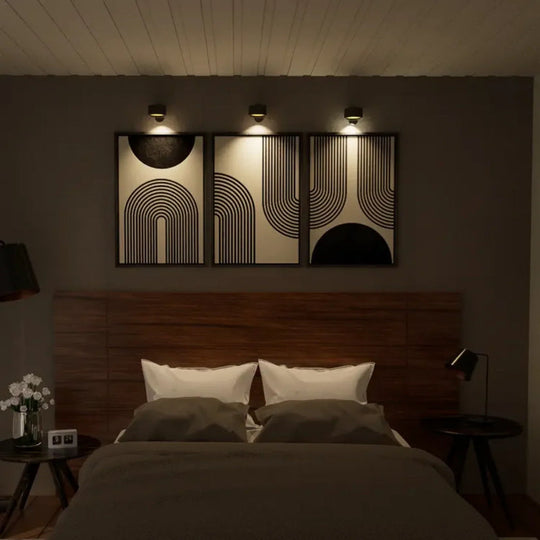 Draadloze Wandlamp | Zelfklevende Oplaadbare Lamp met Verstelbare Kop