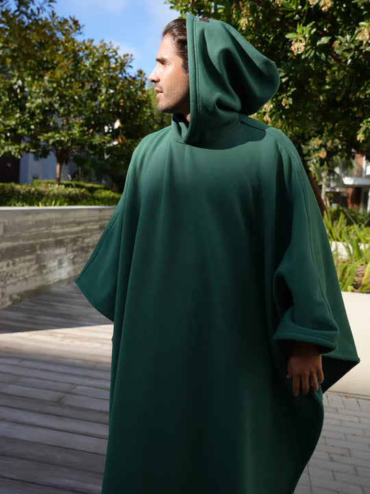 Oversized Draagbare Hoodie Deken | Warme Fleece Gevoerde Winter Wikkel