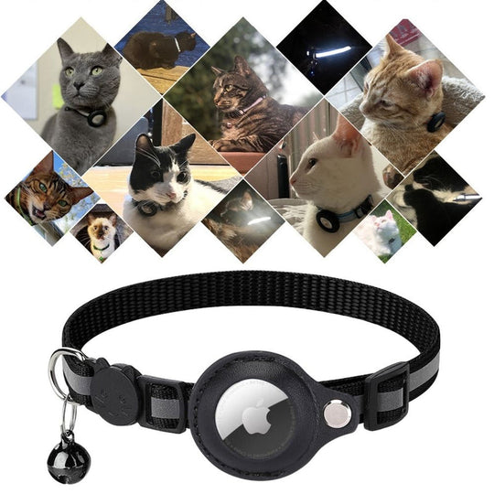 Kat GPS Tracker Halsband | Reflecterende Veiligheid Snelsluiting Huisdier Nekband