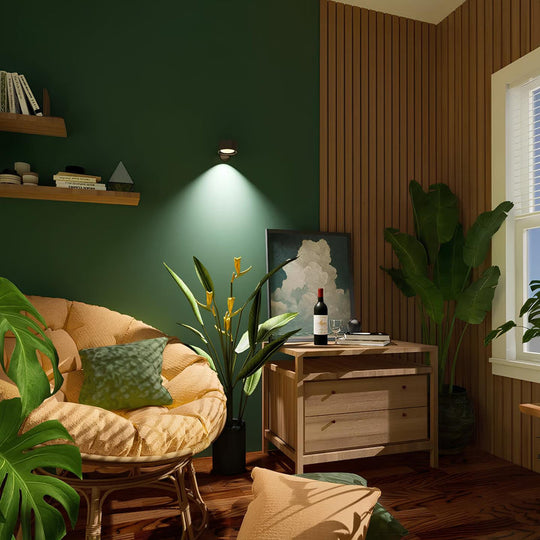 Draadloze Wandlamp | Zelfklevende Oplaadbare Lamp met Verstelbare Kop