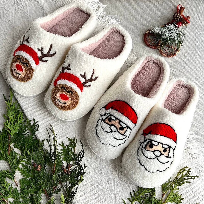 Kerst Thema Pantoffels | Warme Feestdagen Binnen Huisschoenen