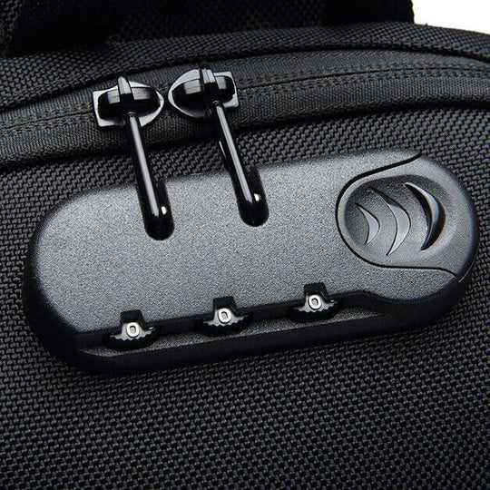 Anti-Diefstal Crossbody Tas | USB Oplaadpoort Veiligheids Sling Rugzak