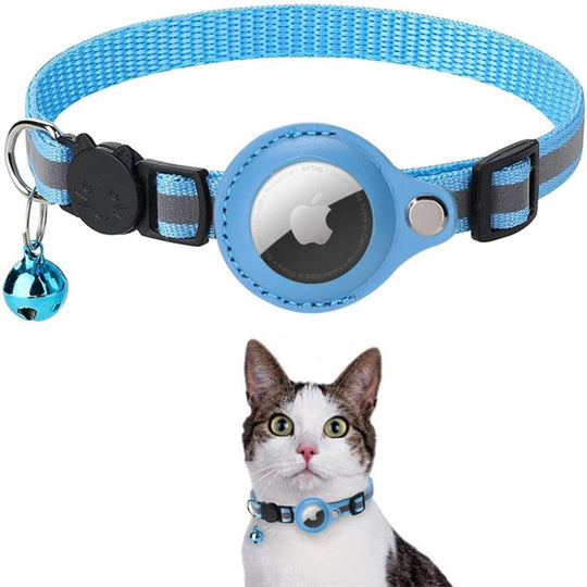 Kat GPS Tracker Halsband | Reflecterende Veiligheid Snelsluiting Huisdier Nekband