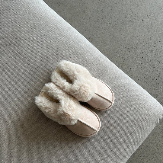 Warme Winter Muiltjes | Imitatiebont Gevoerde Pantoffels