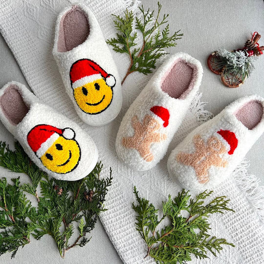 Kerst Thema Pantoffels | Warme Feestdagen Binnen Huisschoenen