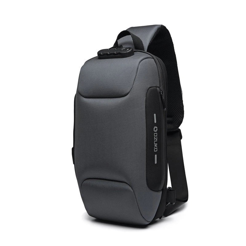 Anti-Diefstal Crossbody Tas | USB Oplaadpoort Veiligheids Sling Rugzak