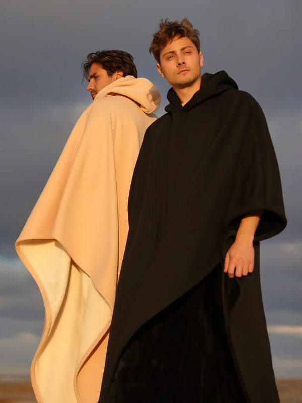 Oversized Draagbare Hoodie Deken | Warme Fleece Gevoerde Winter Wikkel