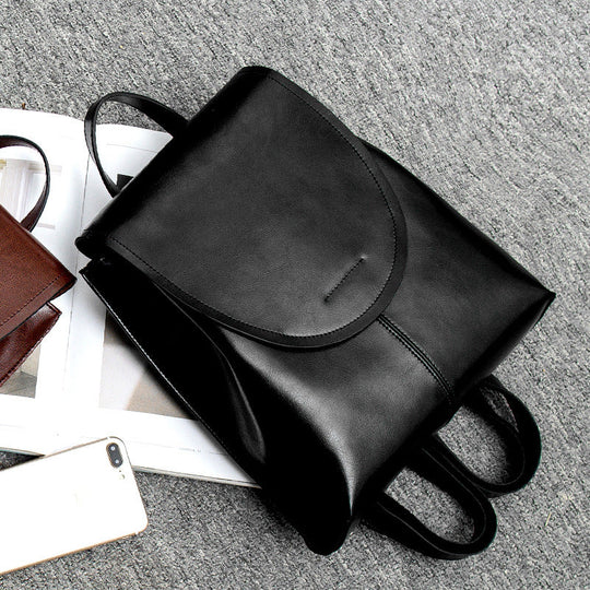 Women's Vegan Leather Backpack | Versatile Daypack for Work & Travel