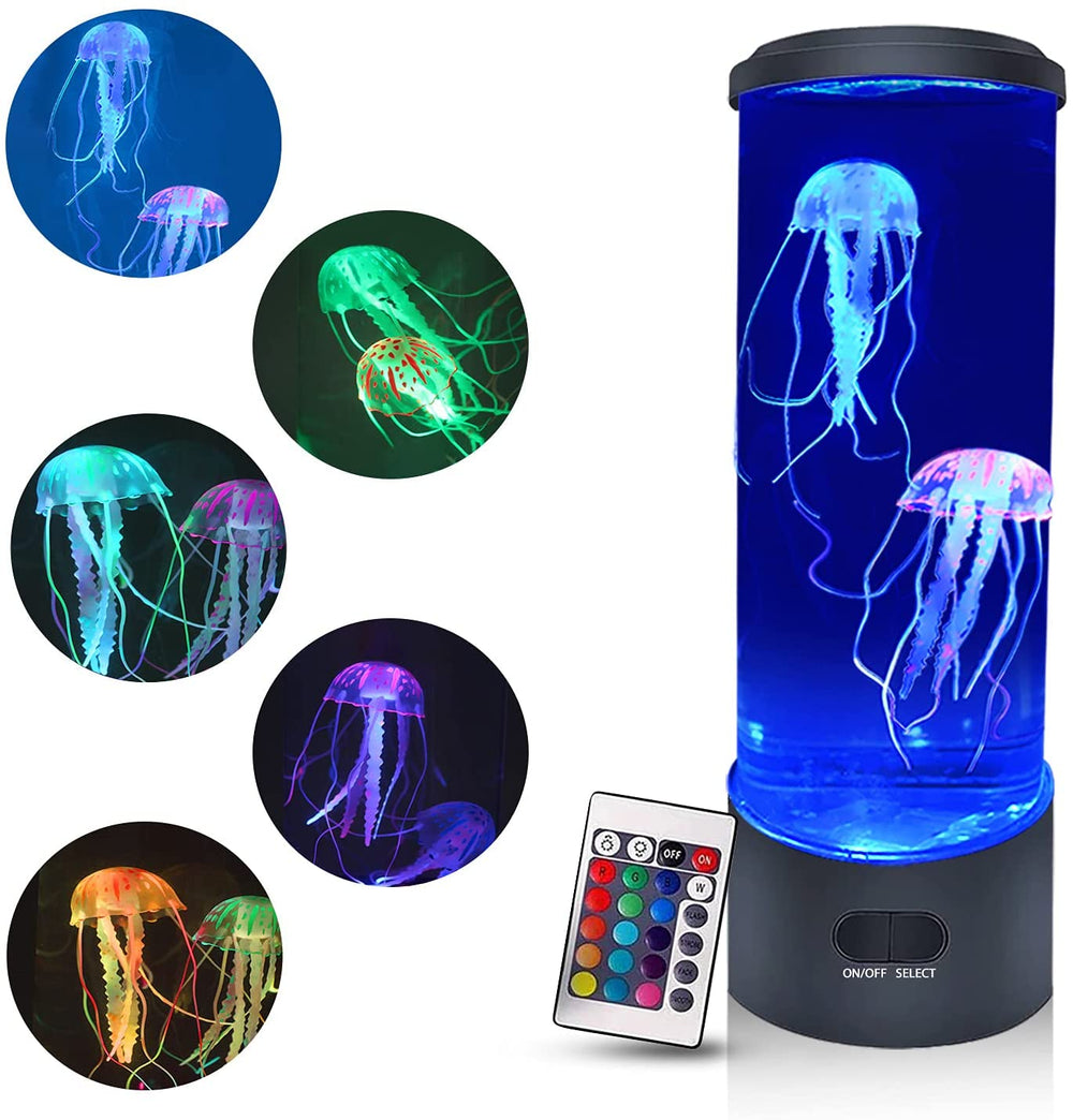 Jellyfish Aquarium Lamp | Color-changing LED for Bedroom Decoration