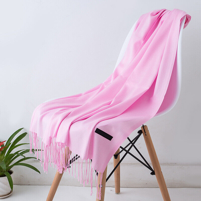 Lange Sjaal | Oversized Wikkel met Franjes