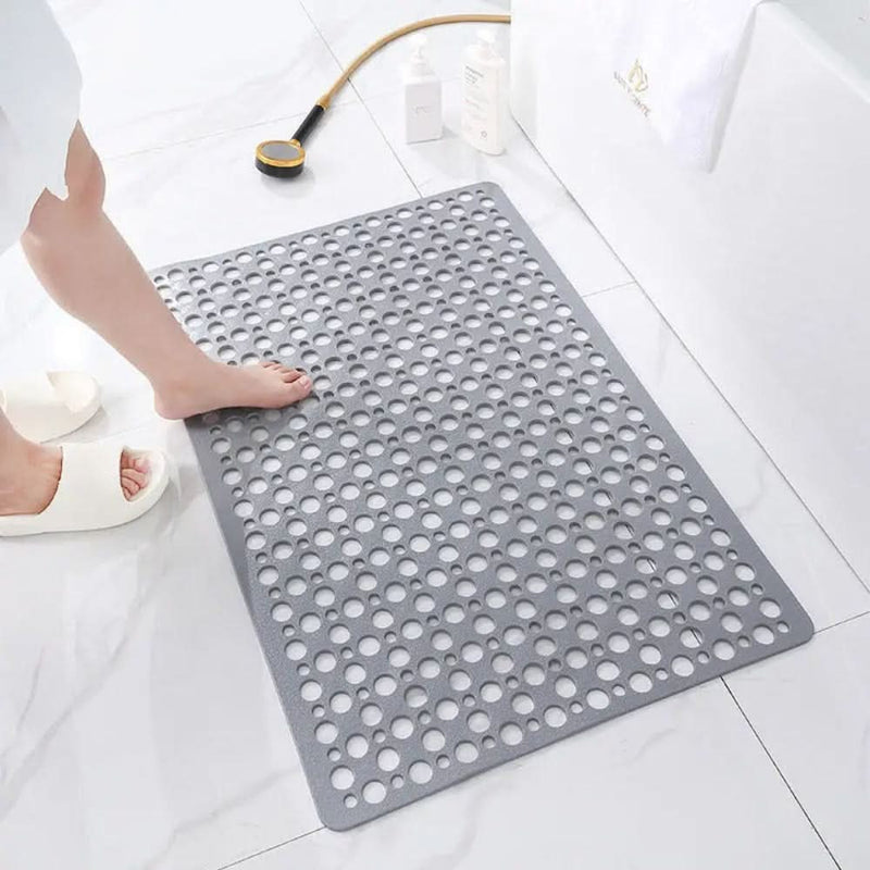 Tapis de bain antidérapant avec évacuation hygiénique | Tapis de sol de salle de bain