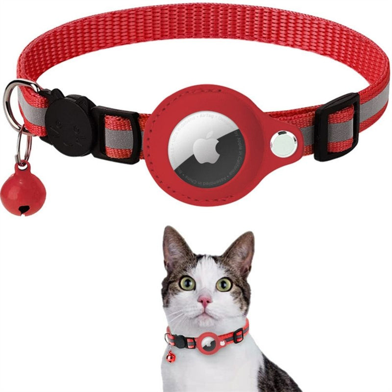 Kat GPS Tracker Halsband | Reflecterende Veiligheid Snelsluiting Huisdier Nekband