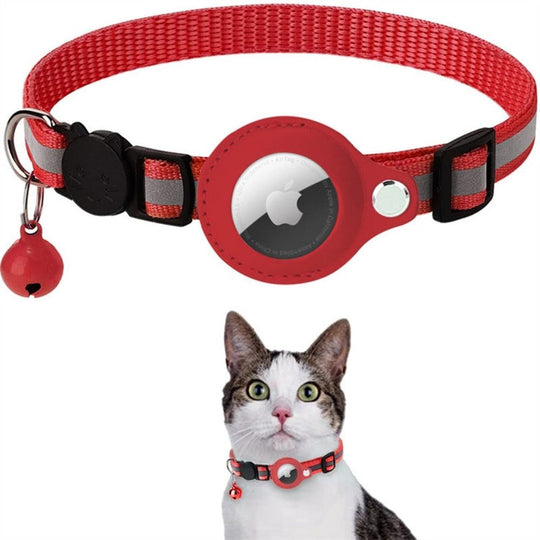 Kat GPS Tracker Halsband | Reflecterende Veiligheid Snelsluiting Huisdier Nekband