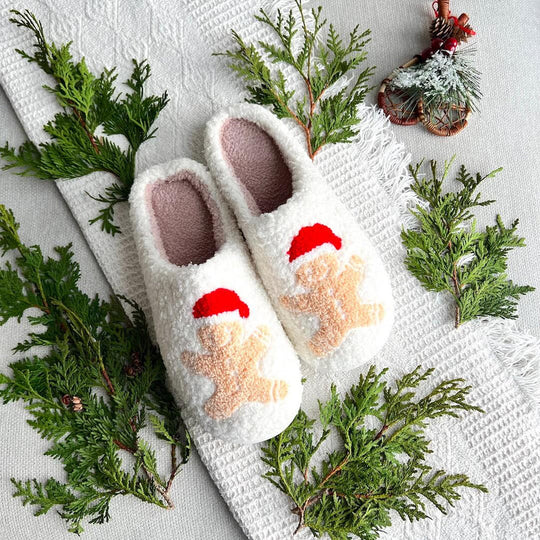 Kerst Thema Pantoffels | Warme Feestdagen Binnen Huisschoenen
