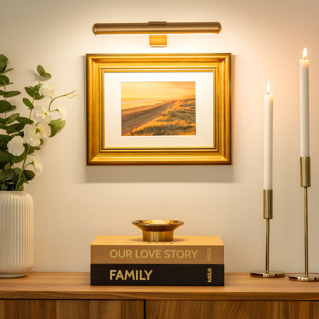 Draadloze Oplaadbare Schilderijlamp | Snoerloze Wandverlichting voor Kunst