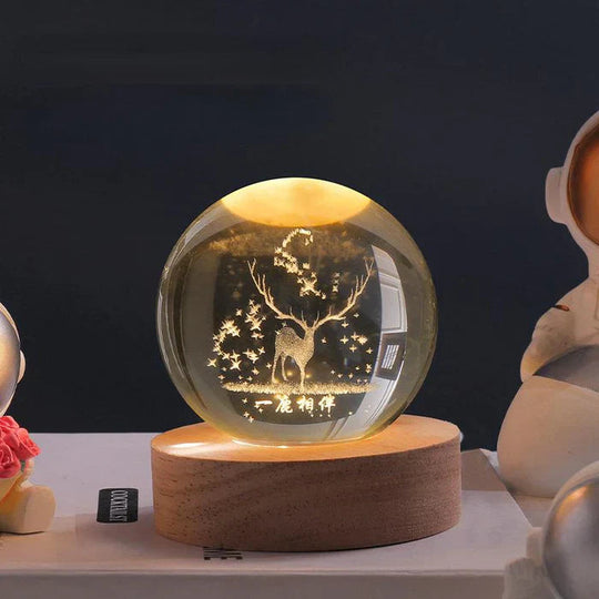 Luminous LED Ball | Rechargeable Lamp for Ambient Lighting
