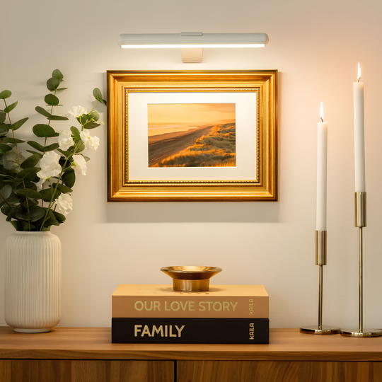 Draadloze Oplaadbare Schilderijlamp | Snoerloze Wandverlichting voor Kunst