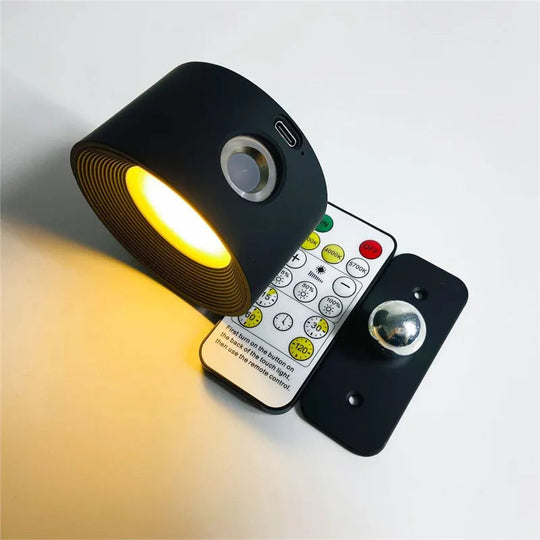 Draadloze Wandlamp | Zelfklevende Oplaadbare Lamp met Verstelbare Kop
