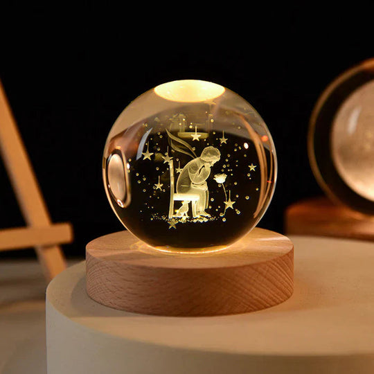 Luminous LED Ball | Rechargeable Lamp for Ambient Lighting