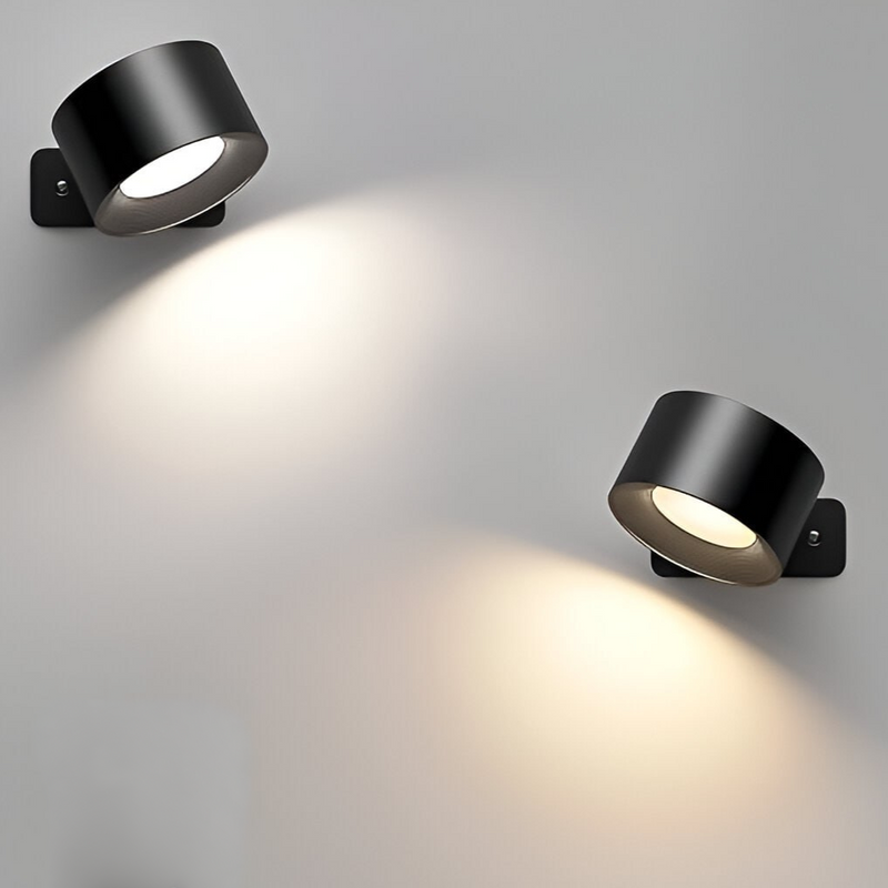 Draadloze Wandlamp | Zelfklevende Oplaadbare Lamp met Verstelbare Kop