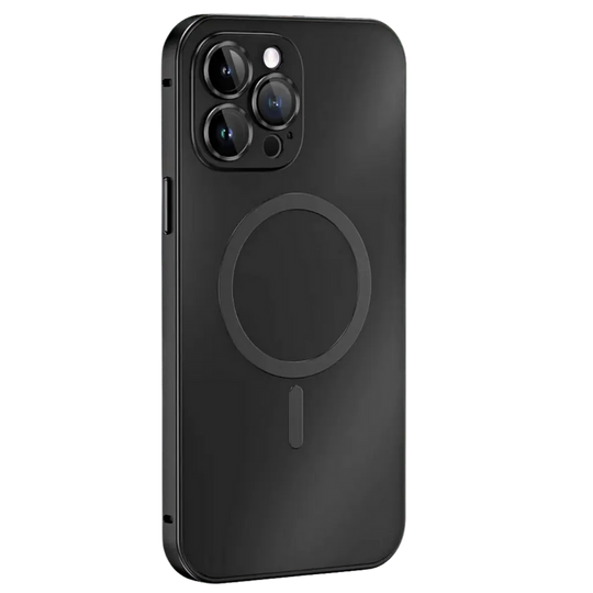 Magnetische Metalen Telefoonhoes | Strakke Matte Beschermhoes voor iPhone