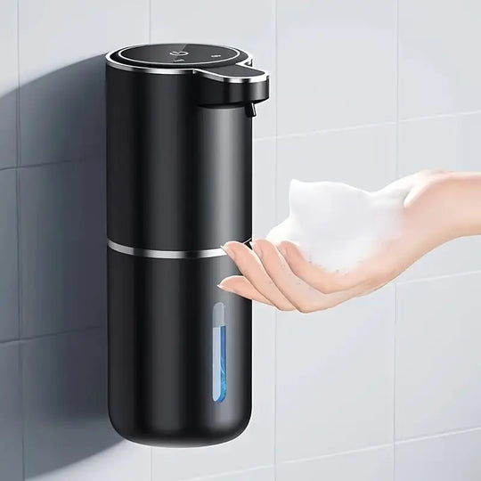 Dispenser di Sapone Senza Mani con Sensore | Sistema di Ricarica Automatica per Sapone Liquido, Ricaricabile USB per Cucina, Bagno