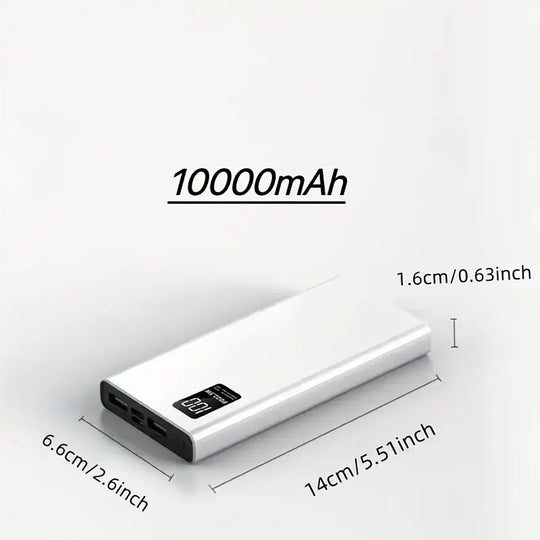 Powerbank portatile 22.5W | Batteria esterna USB C a ricarica rapida per telefono e tablet