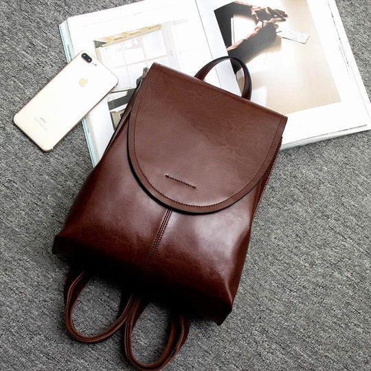 Women's Vegan Leather Backpack | Versatile Daypack for Work & Travel