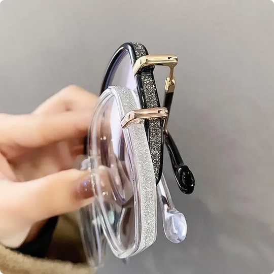 Large Frame Reading Glasses for Women | Metal Detail Fashion Glasses