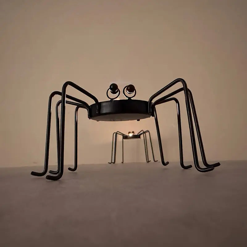 Set of 2 Metal Swivel Candlesticks | Halloween & Holiday Table Decoration