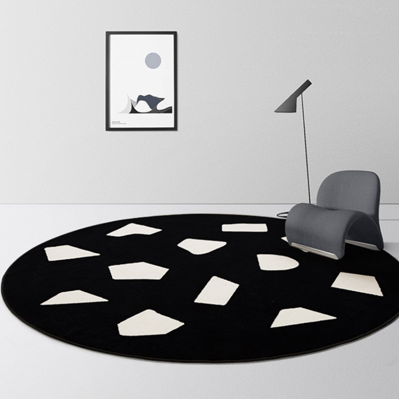 Round Rug | Non-slip Carpet for Living Room Decoration