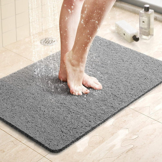 Tappetino antiscivolo per doccia | Tappetino da bagno ad asciugatura rapida e igienico con design drenante