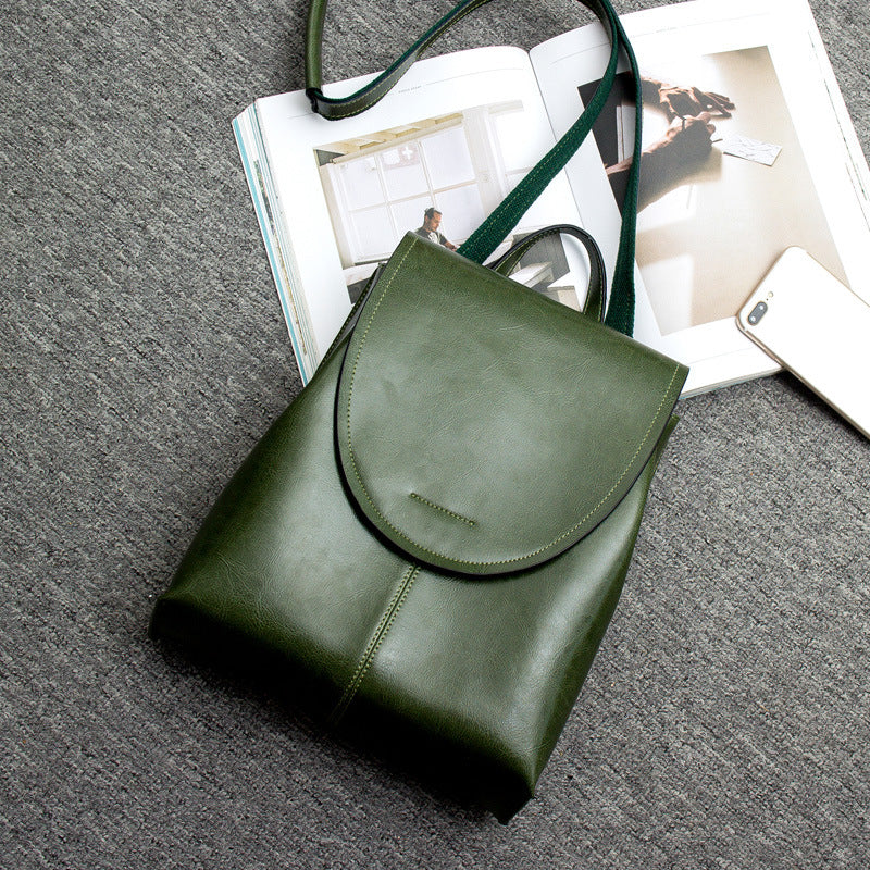 Women's Vegan Leather Backpack | Versatile Daypack for Work & Travel