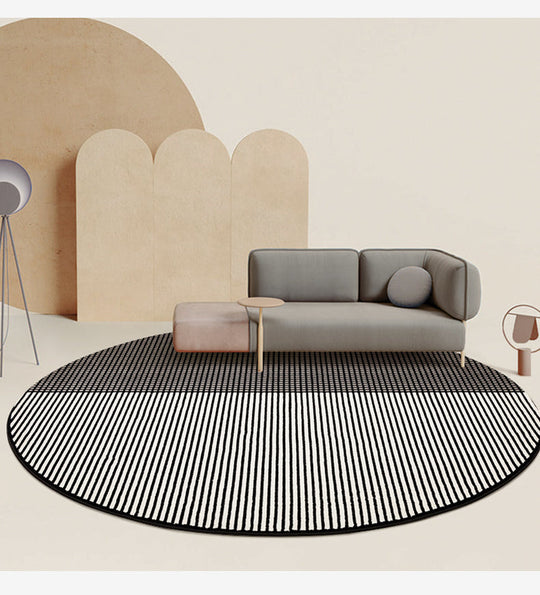 Round Rug | Non-slip Carpet for Living Room Decoration