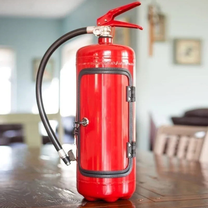 Hidden Mini Bar - Fire Extinguisher Shape with Secret Drink Storage