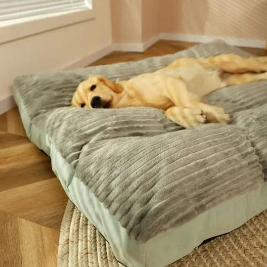 Large Washable Dog Bed - Calming Sleep Mattress for Pets