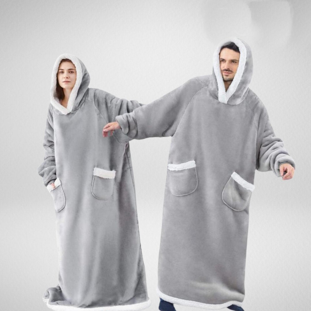 Draagbare oversized deken hoodie | Warm & Knus Snuggle Wear